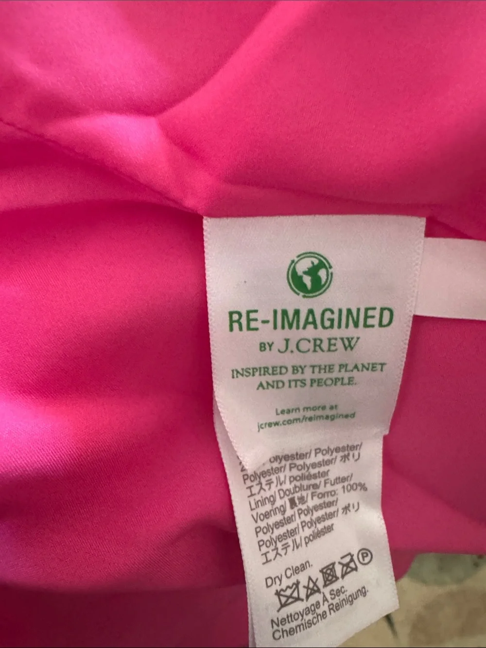 J. Crew Hot Pink Open-Front Blazer